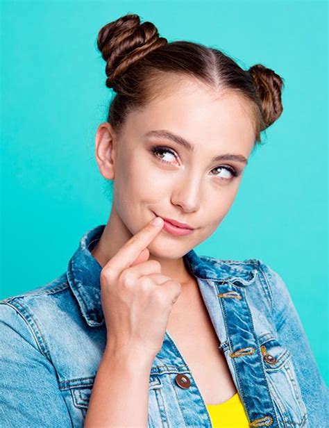 50 Cool Space Bun Hairstyles To Strike A Chic Look