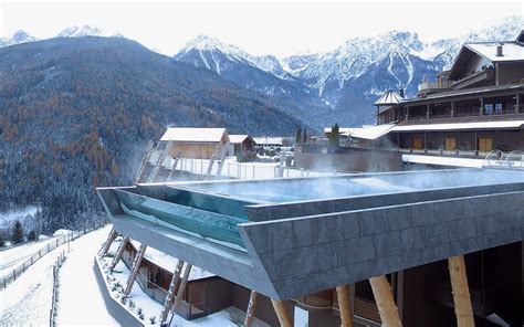 Sky Pool at Hotel Hubertus in South Tyrol is 40 Feet Up | InsideHook