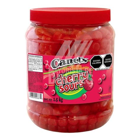 Canels Vitrolero Jelly Beans Cherry Sours Con Kilos Caja Con