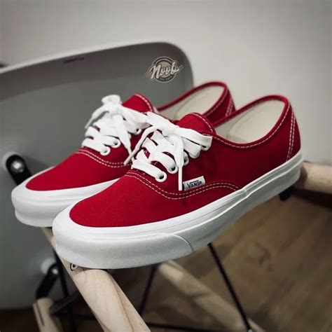 Vans Vault Og Authentic Lx Redwhite Ss20 Th