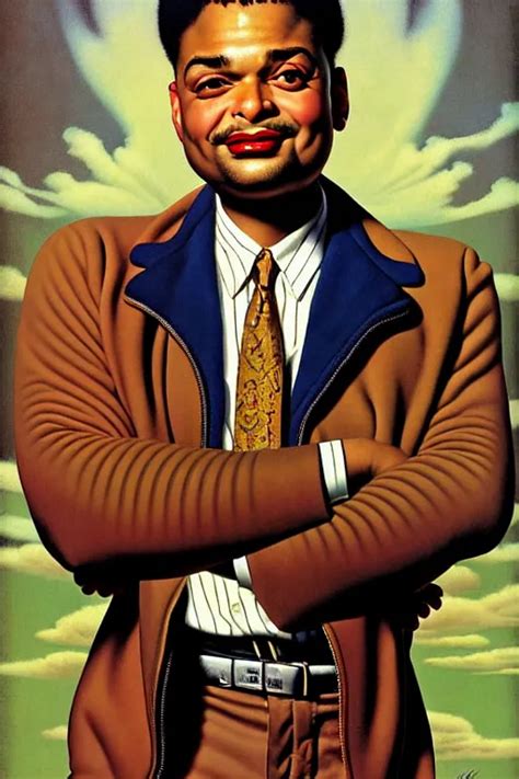 Bilal Oliver Nelson Portrait By Gil Elvgren And Norman Stable