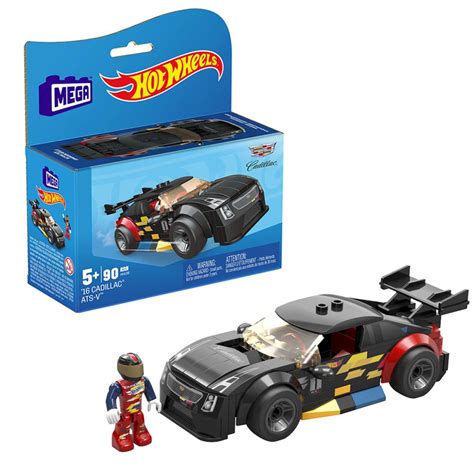 Masina De Curse Cu Pilot Hot Wheels Mega Cadillac Ats V R HHL