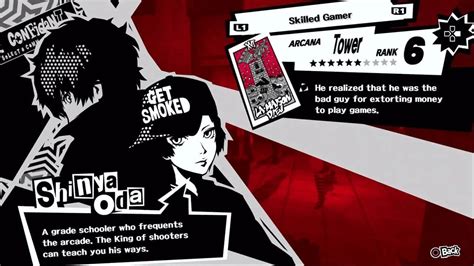 Persona 5 Royal Confidant Guide Tower Shinya Oda The Digital Crowns