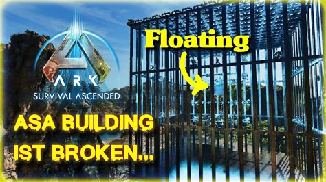 Ark Survival Ascended Floating Skeleton Tower Build Youtube