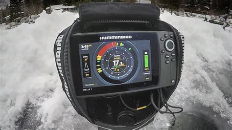 Using A Scope On Humminbird Ice Helix Ice Flasher Mode Youtube