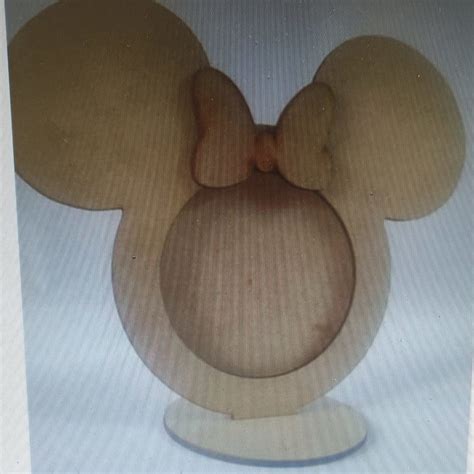 Porta Retrato Minnie Mdf Elo Produtos Especiais