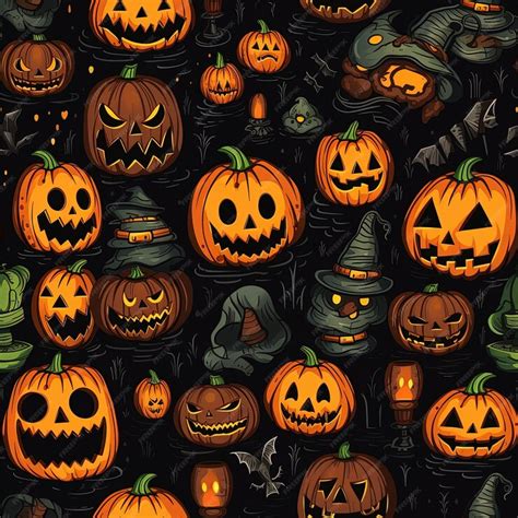 Premium Photo 3d Illustration Halloween Artwork Cartoon Background Wallpapers