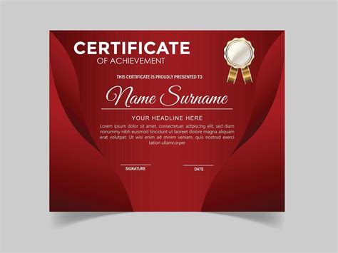 Professional Business Appreciation Certificate Design Template 33643370