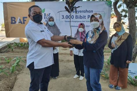 Baf Lakukan Gerakan Penghijauan Tanam 50 000 Bibit Pohon