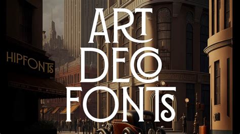 53 Beautiful Art Deco Fonts to Evoke a Bygone Era | HipFonts