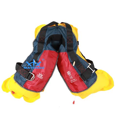 Solas Approved 275n Twin Chamber Inflatable Life Vest Lifejacket And