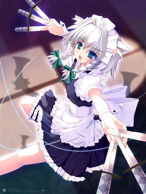 Izayoi Sakuya Sakuya Izayoi Touhou Image By Natsumiya Yuzu