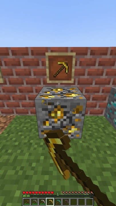 Minecraft Pickaxe Logic 😮 Minecraft Criticalgaming Shorts Logic Youtube