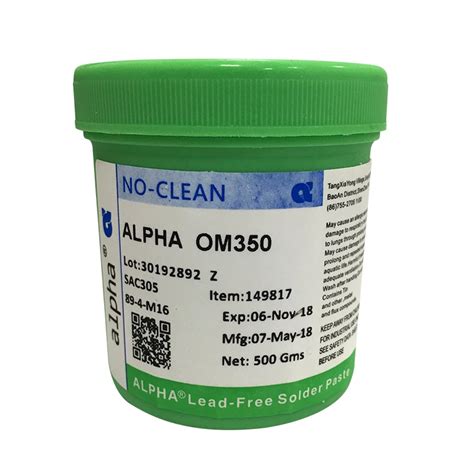 Alpha Alpha Solder Paste Love Solder Paste Sac