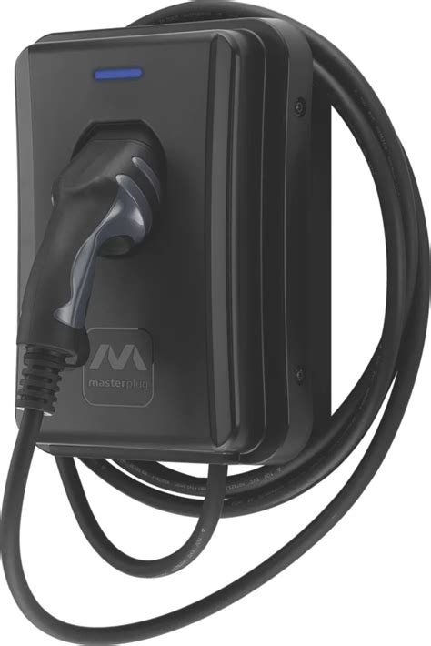 Masterplug 1 Port 7 4kW Mode 3 Type 2 Plug Tethered Smart EV Charger