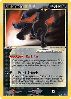 Umbreon POP Series 5 TCG Card Database Pokemon