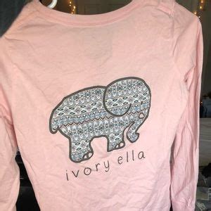 Ivory Ella Tops Pink Long Sleeve Ivory Ella Shirt Poshmark