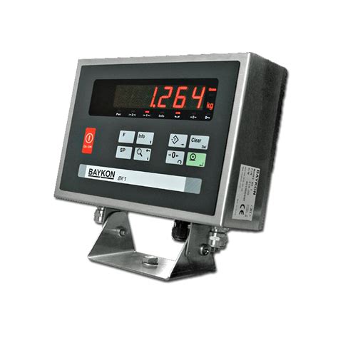 Baykon Bx Plus Ip Stainless Steel Weight Indicator