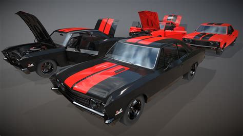 1967 Chevelle Ss 3d Model By Sagvo 2d0973b Sketchfab