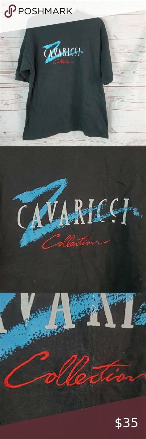 Vintage 90 S Z Cavaricci Graphic Logo Embroidered Tee Shirt Large