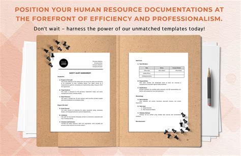 Safety Audit Assessment Hr Template In Word Pdf Google Docs