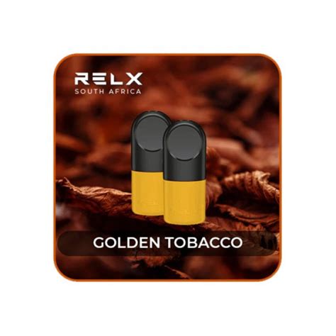 Relx Infinity Pod Golden Tobacco Tobacco Pods