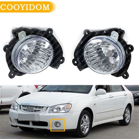 Car Front Fog Light Driving Car Front Bumper Grille Signal Foglamp For