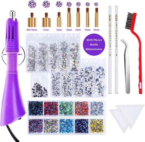 Amazon Cridoz Hotfix Applicator With Rhinestones Hot Fix