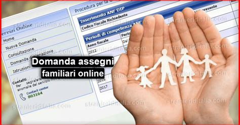 Domanda Assegni Familiari Online Dal Aprile