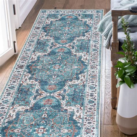 Amazon Jinchan Runner Rug X Washable Rug Area Rug Indoor Hallway