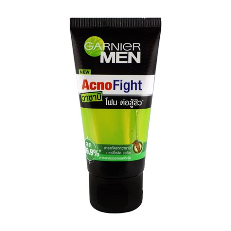 Garnier Men Acno Fight Wasabi Foam Ml Mmshop