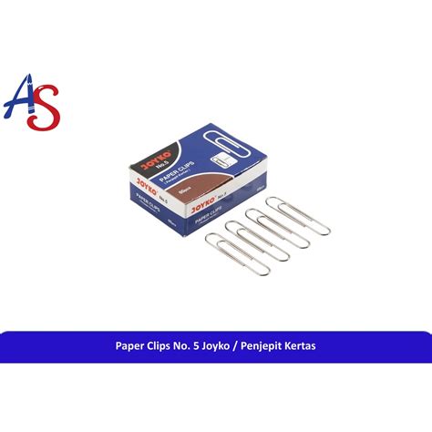 Jual Paper Clips No 5 Joyko Penjepit Kertas Shopee Indonesia