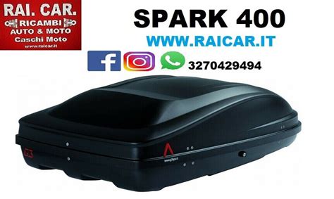 Box Auto Portatutto G Spark Universale Baule Portabagagli