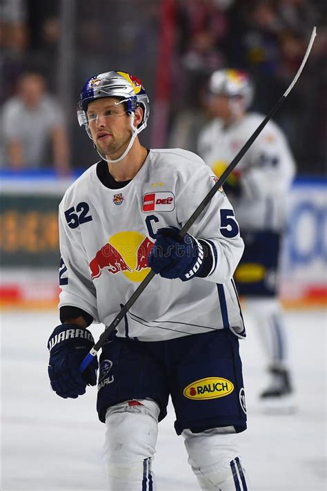 Hockey Match Del K Lner Haie Ehc Red Bull M Nchen Editorial Stock