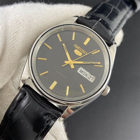 Genuine Vintage Seiko 5 Automatic 17 Jewels Cal6309a Day Etsy