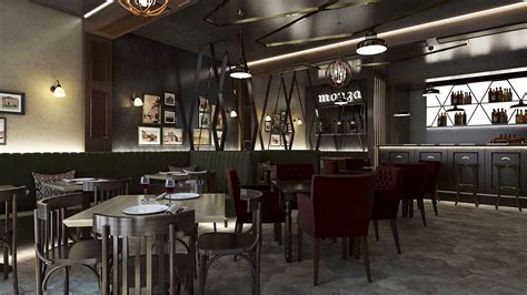 Monza Restaurant And Coffee Bar Restaurants And Bars Uniarchdesign