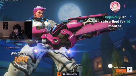 Potg 26k Dmg Super Insane Zarya Gameplay Overwatch Season 7 Win Big