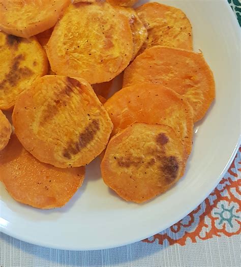 Oven Roasted Sweet Potato Slices MY HOME RECETTES