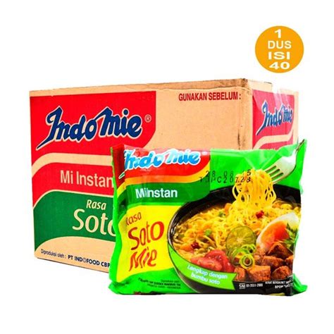 Jual Indomie Rasa Soto Mie Dus Isi Pcs Di Lapak Fufushope