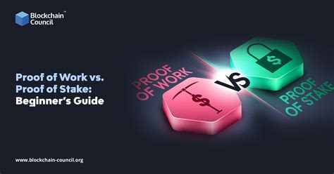 Proof Of Work Vs Proof Of Stake Blockchain Council