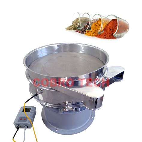 China Superior Quality Ultrasonic Rotary Vibrating Sieve For Fine