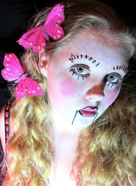 Doll Face | Doll face, Face, Carnival face paint