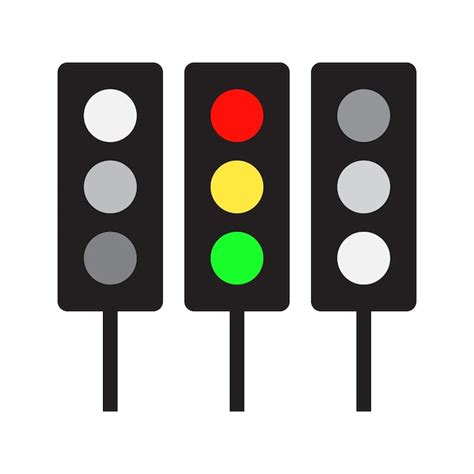 Premium Vector Vector Traffic Light Icons Illustration Design