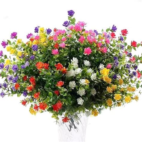 Odiwen Bouquets Fleurs Artificielles Deco Fleurs Artificielles