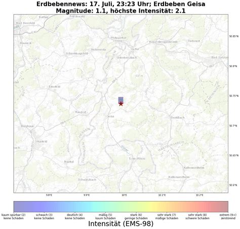 Kleines Erdbeben M1 1 In Geisa