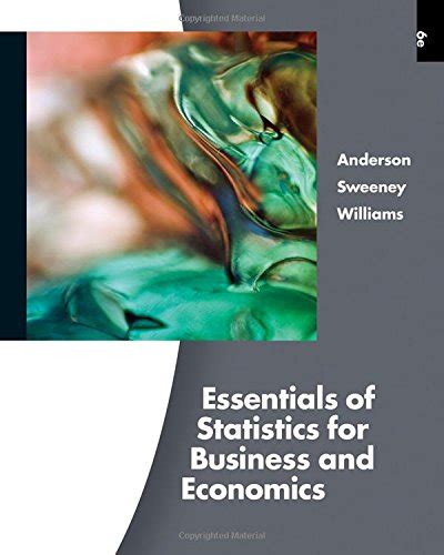 Amazon Essentials Of Statistics For Business And Economics With