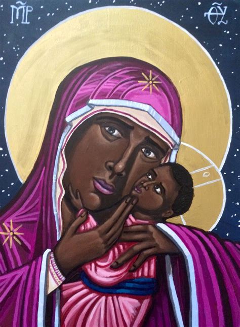 Mother Of God Mother Of The Steets By Kelly Latimore Inspired By An