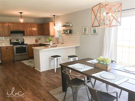 Updating A 90s Kitchen Without Painting Cabinets In Between Chaos