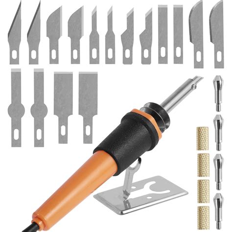 Pcs Electric Hot Knife Cutter Tool Set W Wired Multipurpose