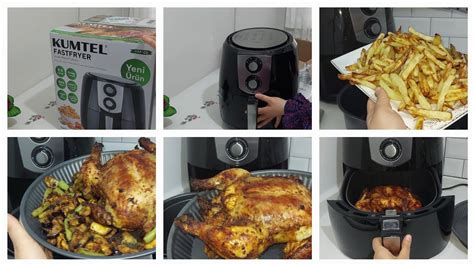 Kumtel Fastfryer Xxl Airfryer Airfryerda Patates K Zartmas Soslu